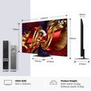 TCL 55C8L-UK 55" 4K Ultra HD QD-Mini LED Google TV additional 3