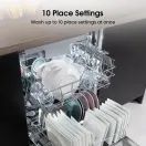 Hisense Slimline Dishwasher - Black - 10 Place Settings HS523E15BUK additional 3