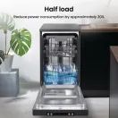Hisense Slimline Dishwasher - Black - 10 Place Settings HS523E15BUK additional 8
