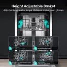 Hisense Slimline Dishwasher - White- 10 Place Settings HS523E15WUK additional 12