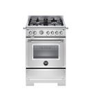 Bertazzoni HER64L1EXT2 Heritage 60cm Range Cooker Single Oven Dual Fuel Stainless Steel additional 1
