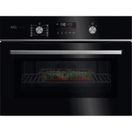 AEG GK6NK40FB 59.5cm Compact Combi Microwave Oven - Gloss Black with Steel Trim additional 1