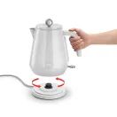 DELONGHI KBY3001.W 1.7L Eclettica Kettle - Whimsical White additional 4