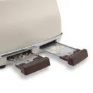 DELONGHI CTOV4003.BG 4 Slice Icona Vintage Toaster - Beige/Mahogany additional 2