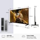 TCL 75X11L-UK 75" 4K Ultra HD SQD MINI LED Google TV additional 2