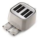 DELONGHI CTY4003.BG 4 Slice Eclettica Toaster - Biscuit Beige additional 2