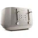 DELONGHI CTY4003.BG 4 Slice Eclettica Toaster - Biscuit Beige additional 4