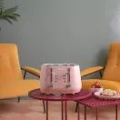 DELONGHI CTY4003.PK Eclettica 4 Slot Toaster - Playful Pink additional 5