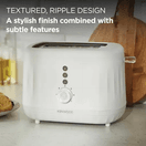 KENWOOD TCP06.000WH 2 Slice Ripple Toaster - Pure White additional 4