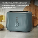 KENWOOD TCP06.000GY 2 Slice Ripple Toaster - Storm Blue additional 4