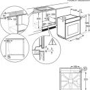 AEG OU5AB20XK 59.6cm Built In Electric Single Oven - Black additional 13