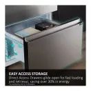 HAIER HTR3518ENMWK 60/40 55cm Fridge Freezer - White additional 6