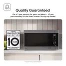 LG MH6535GIS 25L Touch Control Microwave Oven with Grill - Black additional 5