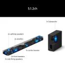SONY HTA7100KIT.CEK BRAVIA Theatre Bar 7 + S 5.1.2ch Dolby Atmos Soundbar with SASW7 100W Subwoofer - Black additional 2