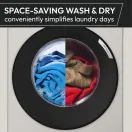 HOOVER HGWD485S8C-80 Freestanding 8kg+5kg Washer Dryer - White additional 10