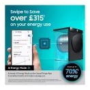 SAMSUNG WW10FG5U34AEEU WiFi-enabled 10kg 1400 Spin Washer - White additional 4