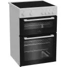 Zenith ZET605W 60cm Electric Cooker with Ceramic Hob - White additional 2