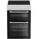 Zenith ZET605W 60cm Electric Cooker with Ceramic Hob - White additional 1