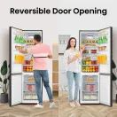 HISENSE RB435N4BFE 59.5cm 60/40 Total No Frost Fridge Freezer - Black additional 7