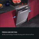 AEG GF6100C2SNW 6000 Series Freestanding 13Ps Dishwasher - White additional 7