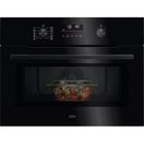 AEG OO5NK40XK Built-In Compact CombiAir Microwave - Gloss Black additional 1