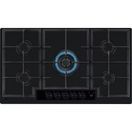 AEG HKB95341NL Gas on Glass 90cm 5 Burner Zone Hob - Black Glass additional 1