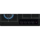 AEG HKB64341NL Gas on Glass 60cm 4 Burner Zone Hob - Black Glass additional 3