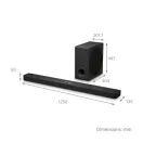 LG US90TY Wireless 5.1.3ch Soundbar + Subwoofer additional 2