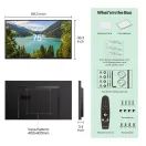 SYLVOX OT75B1K4GC 75" Partial Sun Outdoor TV additional 9