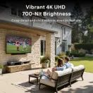 SYLVOX OT75B1K4GC 75" Partial Sun Outdoor TV additional 2