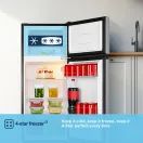 FRIDGEMASTER MTM48120ES Top Mount Fridge Freezer - Silver additional 4
