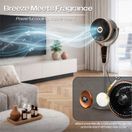 Prem-I-Air EH5430 10" Multi Oscillating Stand Fan Black and Gold additional 9