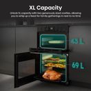 HISENSE HDCEC5C10B 50cm Double Oven Electric Cooker - Black additional 3