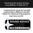 SONY K98XR75M2PB.UKA Bravia 98" Series 7.ll True RGB LED 4K Google TV - Black additional 10