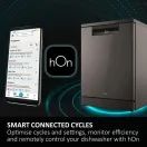 HAIER XF 5C7M0W-80 15 Place 10 Programme 60cm Dishwasher White additional 20