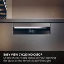HAIER XF 5C7M0W-80 15 Place 10 Programme 60cm Dishwasher White additional 22