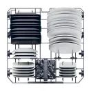 HAIER XF 5C7M0W-80 15 Place 10 Programme 60cm Dishwasher White additional 10