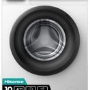 HISENSE WF1Q1041BW 10kg 1400 Spin Steam Washing Machine - White additional 1