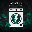 HISENSE WF1Q1041BW 10kg 1400 Spin Steam Washing Machine - White additional 3