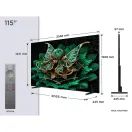 TCL 115C7K-UK 115" 4K QD-Mini LED UHD Smart Google TV - Black additional 4