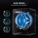 HISENSE WF1Q8041BW 8kg 1400 Spin Steam Washing Machine - White additional 8