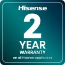 HISENSE WF3S1043BB3 10.5kg 1400 Spin Steam Washing Machine - Black additional 10