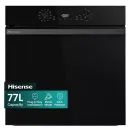 HISENSE BI622ABPGUK Built-In Electric Single Steam Oven - Jet Black additional 1