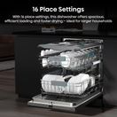 HISENSE HV16AUK Fully-Integrated 16 Place Setting Dishwasher additional 3