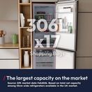 HOOVER HONCQ3T518ENTK 185cm Total No Frost Fridge Freezer - Black additional 4