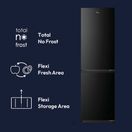 HOOVER HONCQ3T518ENTK 185cm Total No Frost Fridge Freezer - Black additional 5
