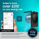 SAMSUNG WD90HG5U34BEEU 9kg/6kg 1400 Spin Washer Dryer - White additional 4