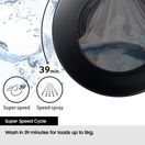 SAMSUNG WD90HG5U34BEEU 9kg/6kg 1400 Spin Washer Dryer - White additional 6