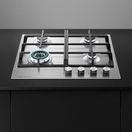 FISHER &amp; PAYKEL CG604DLPX1 60cm 4 Burner LPG Gas Hob - Stainless Steel additional 2