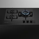 FISHER &amp; PAYKEL CG603DNGGB4 60cm 3 Burner Gas Hob - Black Glass additional 4